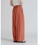 DESIGN BELT TUCK DETAIL PANTS