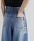 WAPPEN BARREL LEG DENIM PANTS