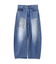 WAPPEN BARREL LEG DENIM PANTS