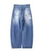 WAPPEN BARREL LEG DENIM PANTS