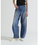 WAPPEN BARREL LEG DENIM PANTS