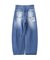 WAPPEN BARREL LEG DENIM PANTS