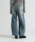 WAPPEN BARREL LEG DENIM PANTS