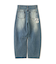 WAPPEN BARREL LEG DENIM PANTS
