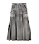 DENIM MERMAID CARGO SKIRT