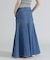 DENIM MERMAID CARGO SKIRT
