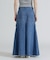 DENIM MERMAID CARGO SKIRT