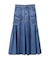 DENIM MERMAID CARGO SKIRT