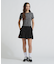 NYLON SKIRT-LIKE PLEATED SKIRT