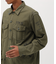 AGED LOOK L／S UTILITY SHIRT