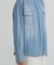 《WOMAN》DENIM SHIRT WITH GRAFFITI PRINT