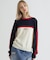 MULTI-TONE KNIT PULLOVER
