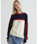 MULTI-TONE KNIT PULLOVER