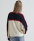 MULTI-TONE KNIT PULLOVER