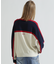 MULTI-TONE KNIT PULLOVER