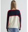 MULTI-TONE KNIT PULLOVER