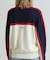 MULTI-TONE KNIT PULLOVER