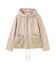 《WOMAN》MILITARY ZIP POCKET DETACHABLE JACKET