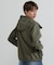 《WOMAN》MILITARY ZIP POCKET DETACHABLE JACKET