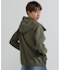 《WOMAN》MILITARY ZIP POCKET DETACHABLE JACKET
