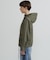 《WOMAN》MILITARY ZIP POCKET DETACHABLE JACKET