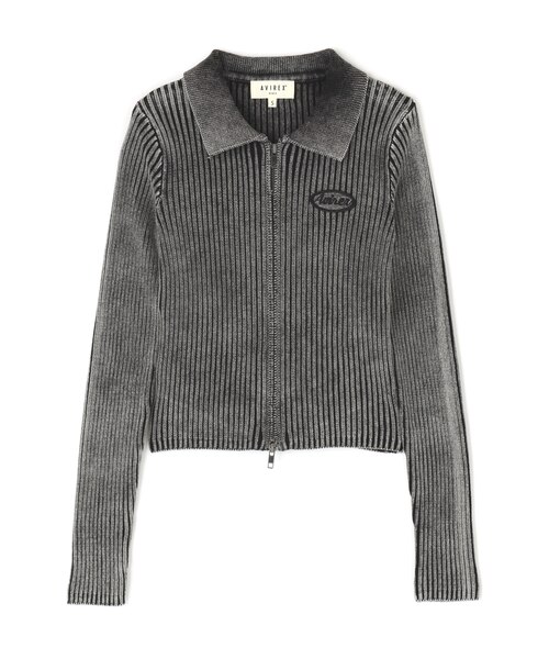 VINTAGE WASH WAPPEN KINT CARDIGAN｜アヴィレックスの通販｜&mall