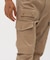 STRETCH HERRINGBONE CARGO PANTS