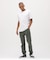 STRETCH HERRINGBONE CARGO PANTS