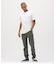 STRETCH HERRINGBONE CARGO PANTS