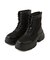 《直営店限定》LACE UP PLATFORM BOOTS／レースアッププラットフォームブーツ
