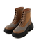 《直営店限定》LACE UP PLATFORM BOOTS／レースアッププラットフォームブーツ