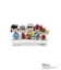 《AVIREX × PEANUTS》ACRYLIC STANDS ／ アクリルスタンド ／ ピーナッツ ／ アヴィレックス