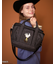 《AVIREX × PEANUTS》DENIM MINI TOTE BAG ／ デニムミニトートバッグ ／ ピーナッツ ／ アヴィレックス