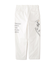 AGED LOOK STENCIL CHINO PANTS