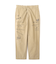 AGED LOOK STENCIL CHINO PANTS