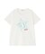 《WOMAN／直営店限定》FADE WASH T‐SHIRT WITH STAR EMBROIDERY
