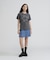 《WOMAN／直営店限定》FADE WASH T‐SHIRT WITH STAR EMBROIDERY