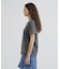 《WOMAN／直営店限定》FADE WASH T‐SHIRT WITH STAR EMBROIDERY