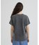 《WOMAN／直営店限定》FADE WASH T‐SHIRT WITH STAR EMBROIDERY