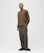 《TFQP by HANDROOM》HENLEY NECK KNITSEWN