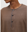《TFQP by HANDROOM》HENLEY NECK KNITSEWN