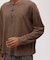 《TFQP by HANDROOM》HENLEY NECK KNITSEWN