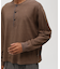 《TFQP by HANDROOM》HENLEY NECK KNITSEWN