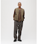 《TFQP by HANDROOM》HENLEY NECK KNITSEWN