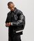 《50th Anniversary》GRAPHIC VARSITY LEATHER JACKET
