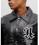 《50th Anniversary》GRAPHIC VARSITY LEATHER JACKET