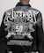 《50th Anniversary》GRAPHIC VARSITY LEATHER JACKET