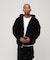 FLOCKING DENIM ACTIVE PARKA