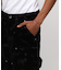 FLOCKING DOUBLE KNEE PAINTER DENIMPANTS
