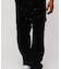 FLOCKING DOUBLE KNEE PAINTER DENIMPANTS